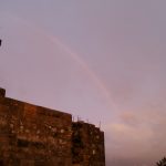 Rainbow Outside Rosslyn Chapel