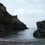 Outside Merlin’s Cave, Tintagel